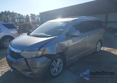 2012 Nissan Quest Le from USA, damaged, VIN JN8AE2KP8C9034476